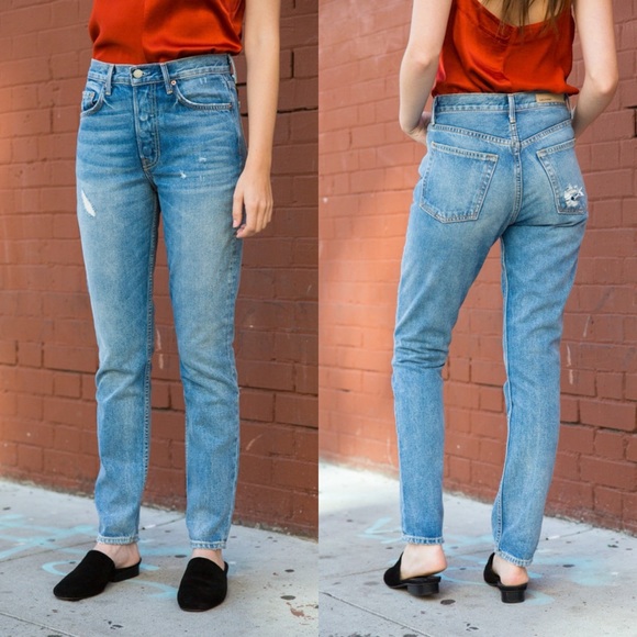 GRLFRND | Karolina High Rise Jeans in Last Dance 26 - Picture 14 of 14